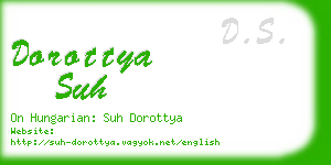 dorottya suh business card